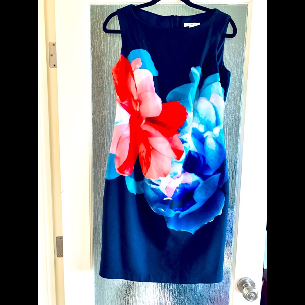Navy Blue Dress (Précis Designer) size 8.